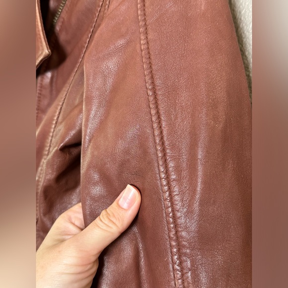SOLD - Revolve Sanctuary genuine leather moto jacket Size Sm - Picture 6 of 13